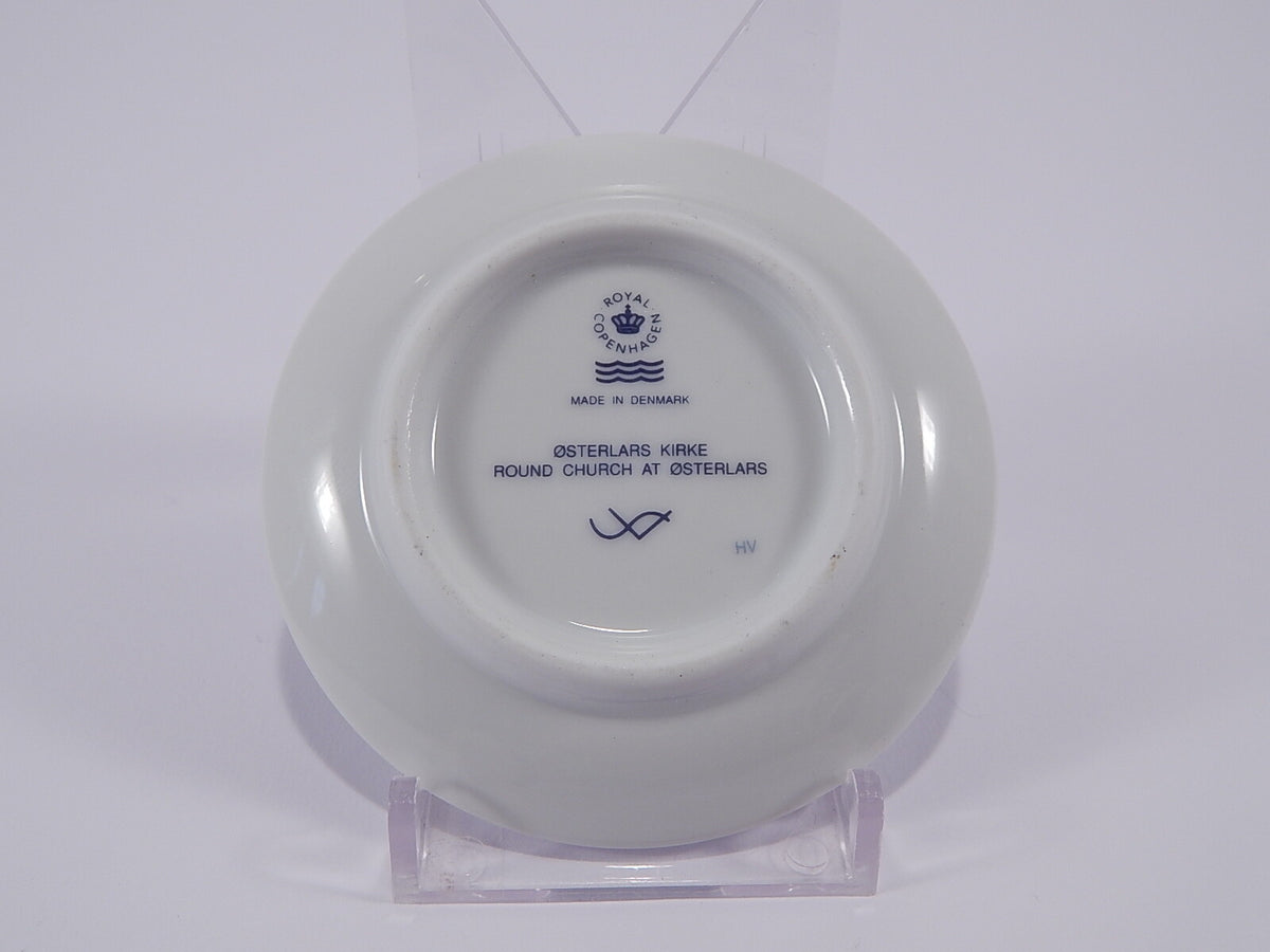 Royal Copenhagen Plaquette Annuale 1996 decorazione porcellana da collezione, 8cm