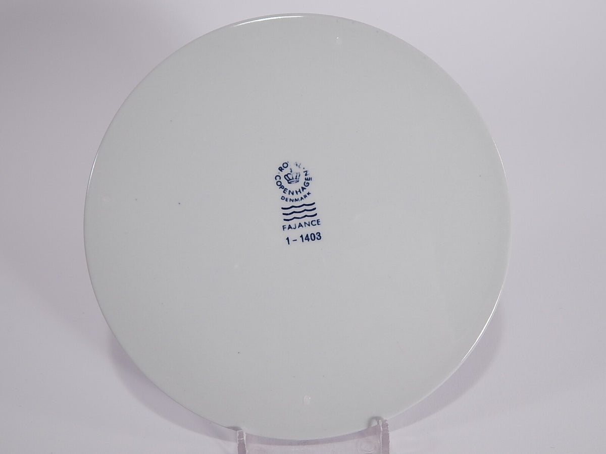 Plaquette Faience Gejlabro Royal Copenhagen porcellana autentica, 15cm