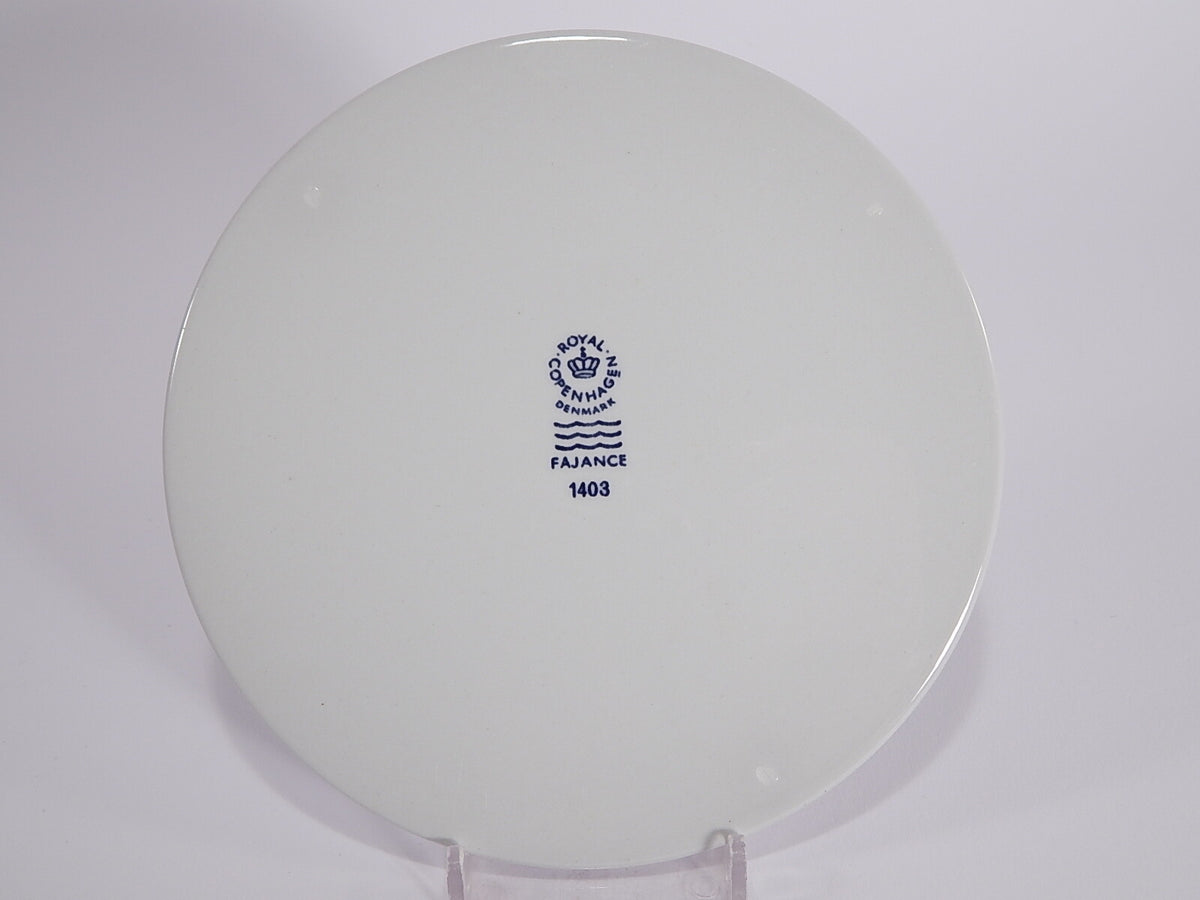 Plaquette Faience Haervejen Over Graahede Royal Copenhagen porcellana autentica, 15cm