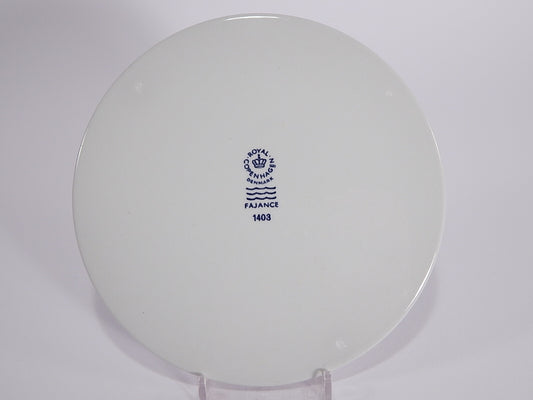 Plaquette Faience Haervejen Over Graahede Royal Copenhagen porcellana autentica, 15cm