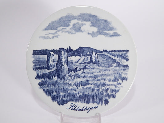 Royal Copenhagen Plaquette Faience Klebaekhojene porcellana dipinta a mano, 15cm