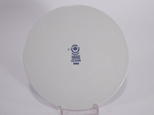 Plaquette Faience Klongeaen Royal Copenhagen porcellana autentica, 15cm