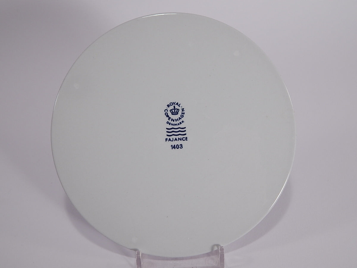 Plaquette Faience Margretenstenen Royal Copenhagen porcellana autentica, 15cm