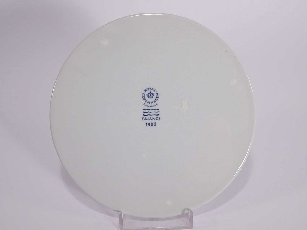 Plaquette Faience Randbol Kirke Royal Copenhagen porcellana autentica, 15cm