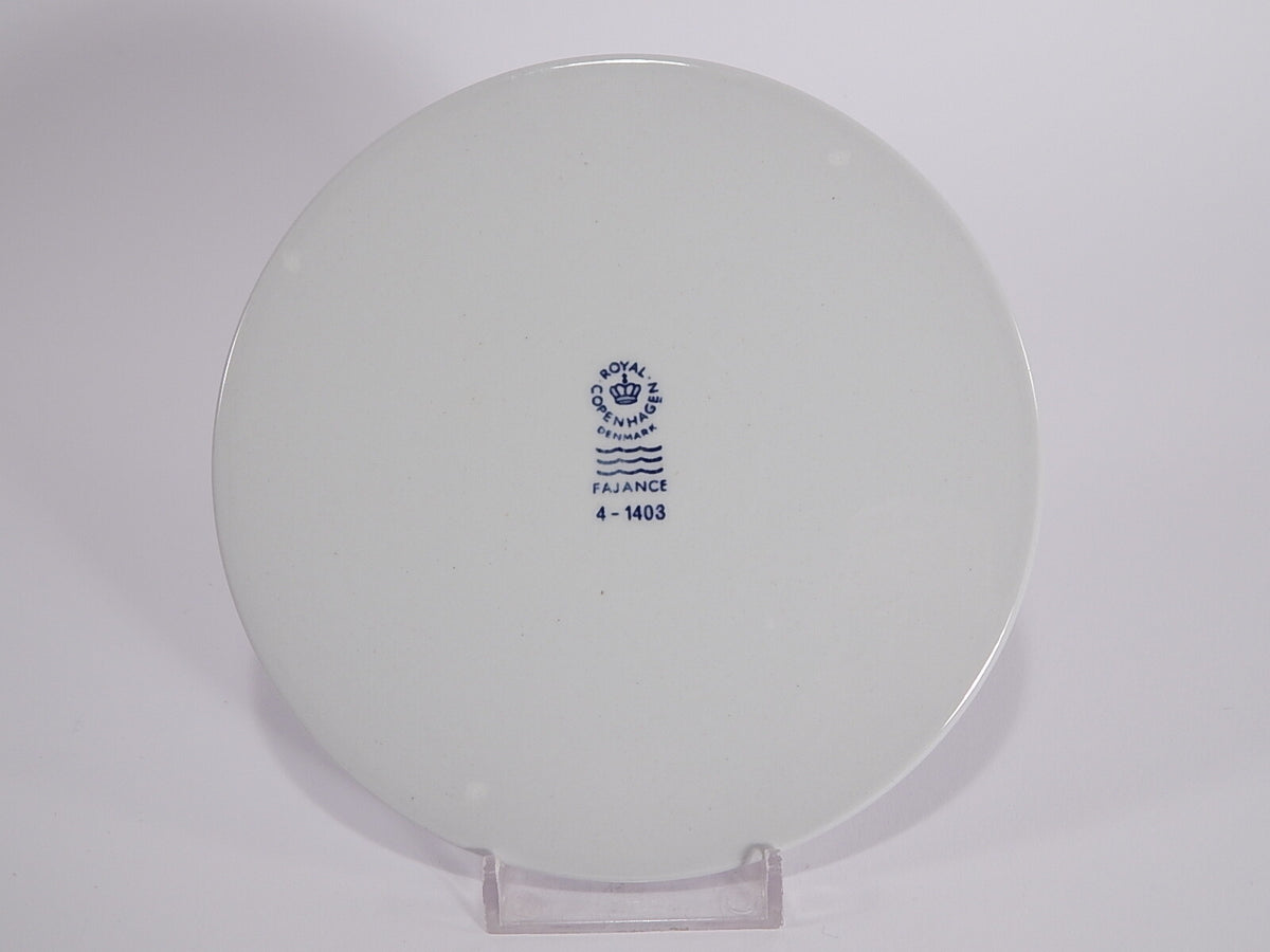 Plaquette Faience Store Rygbjergstenen Royal Copenhagen porcellana autentica, 15cm