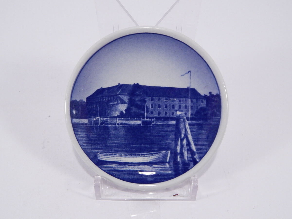 Royal Copenhagen Plaquette N.65 Sonderborg Slot porcellana dipinta a mano, 8cm