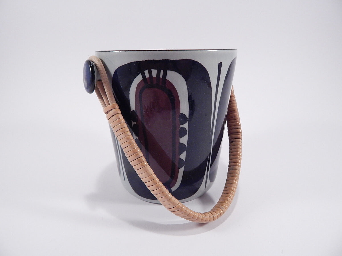 Secchiello per ghiaccio Tenera Fajance di Inge Lise Koefoed Royal Copenhagen, ceramica danese da collezione