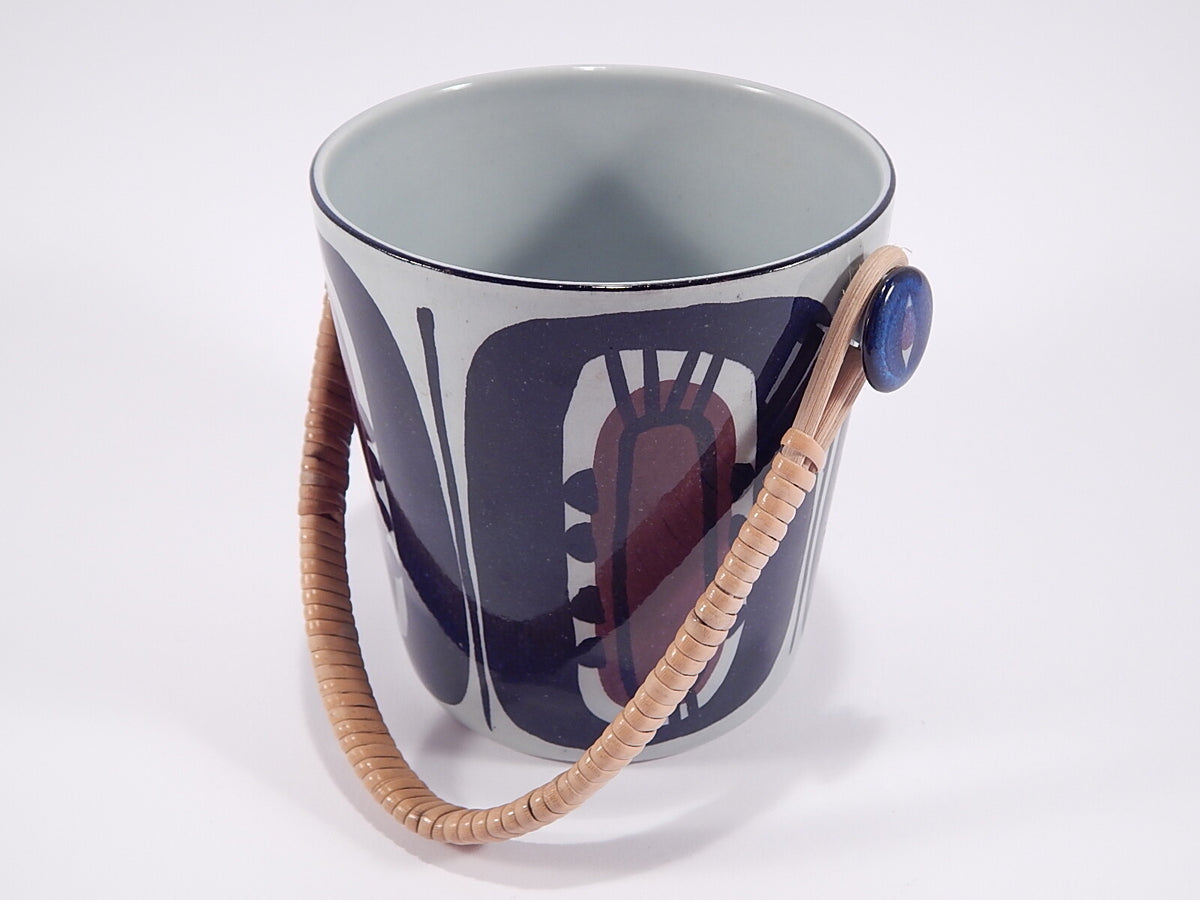 Ceramica danese Royal Copenhagen: secchiello per ghiaccio Tenera Fajance di Inge Lise Koefoed