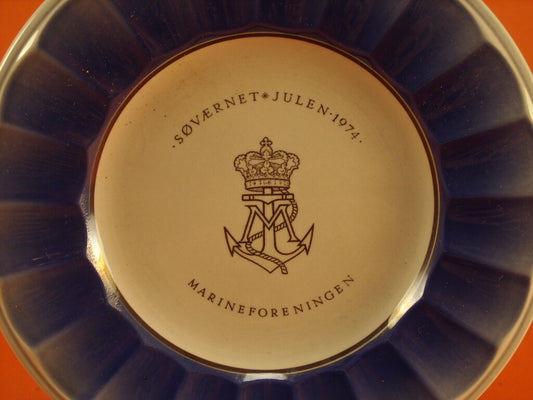 Piatto Søværnet con marchio Royal Copenhagen Fajance, ceramica 16cm