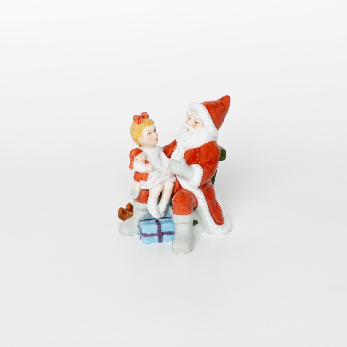 Royal Copenhagen Statuina "Babbo Natale" 2011 ( ) porcellana dipinta a mano, 8 cm