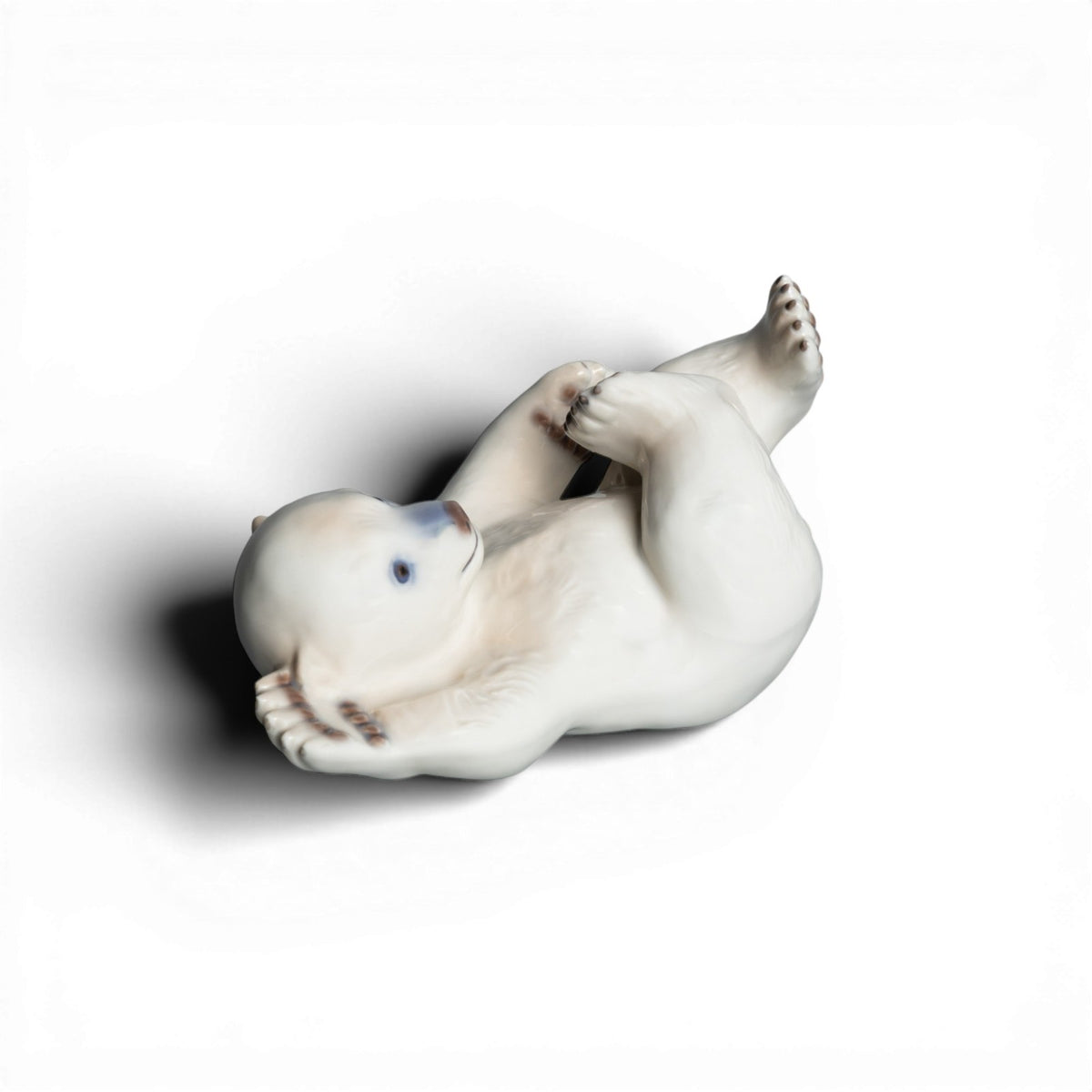 Statuina "Cucciolo Orso Polare" Cod 2537 (2ª Scelta) Royal Copenhagen porcellana autentica, 11 cm