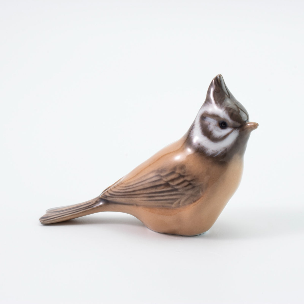 Royal Copenhagen Statuina in "Cincia dal Ciuffo" Cod 1506 porcellana dipinta a mano, 6 cm