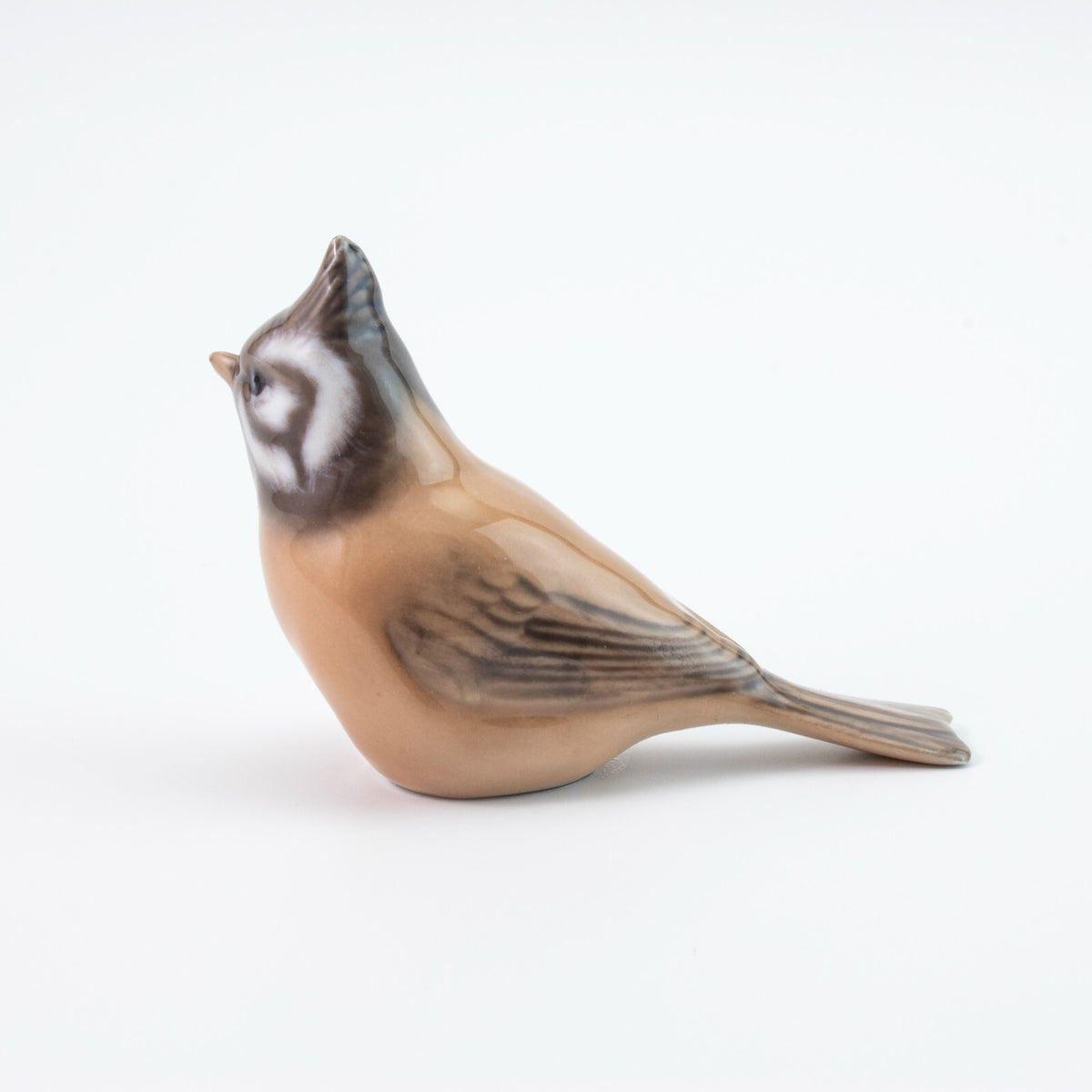 Royal Copenhagen Statuina in "Cincia dal Ciuffo" Cod 1506 decorazione porcellana da collezione, 6 cm