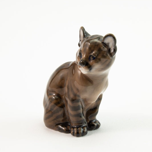 Statuina in "Cucciolo Puma" Cod 4783 Royal Copenhagen porcellana autentica, 8 cm