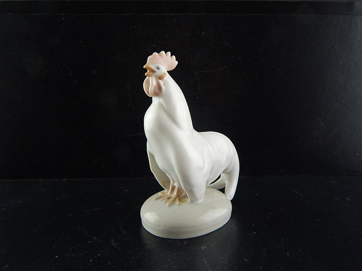 Royal Copenhagen Statuina in "Il Gallo" Cod 1126 porcellana dipinta a mano, 11 cm