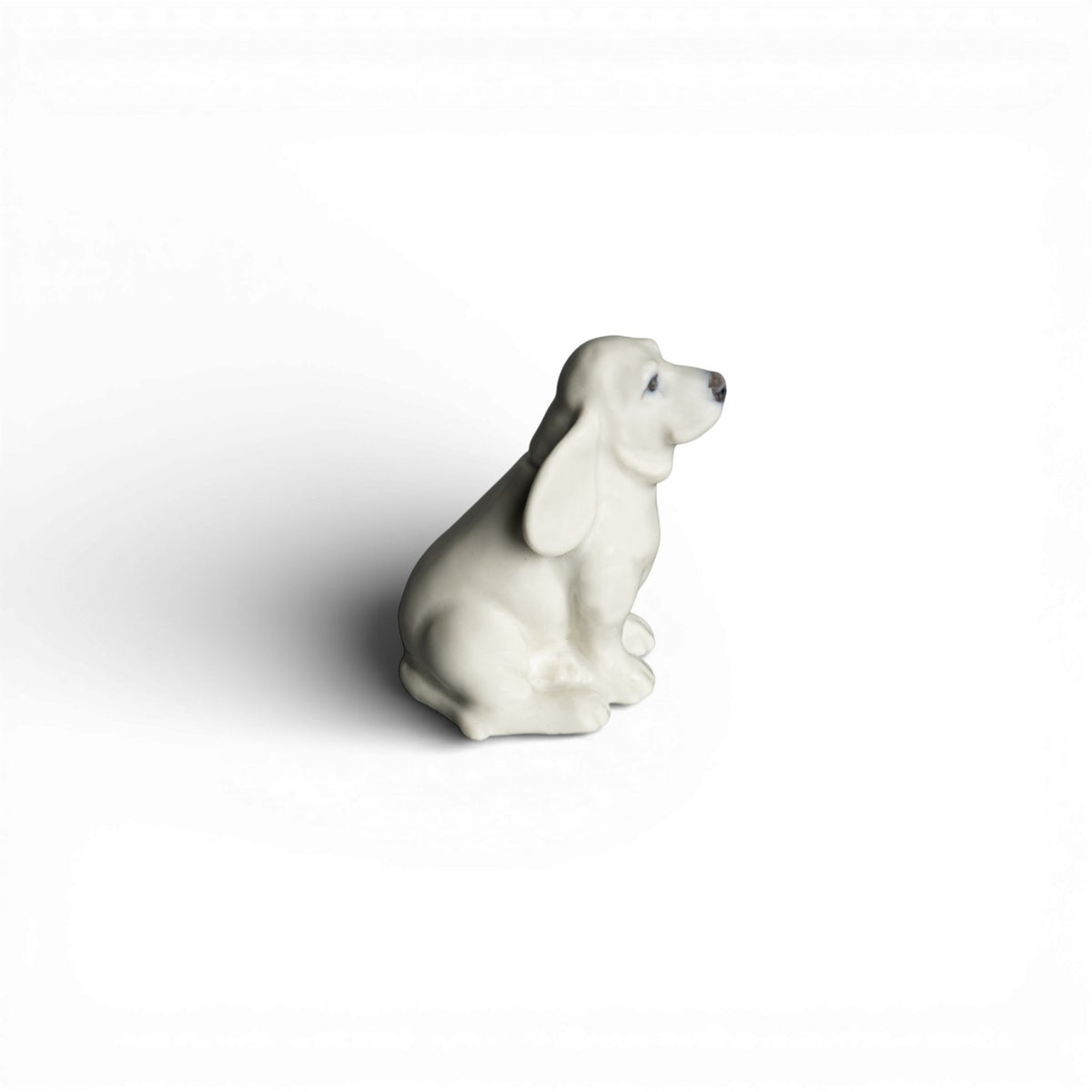 Statuina in "Mini Cane Spaniel" Cod 2547 Royal Copenhagen porcellana autentica, 6 cm
