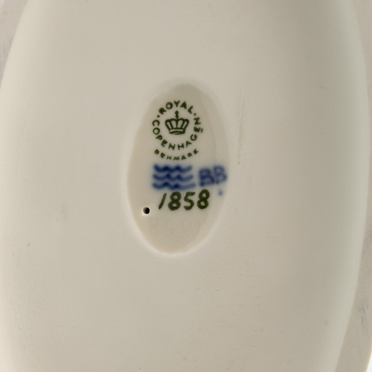 Statuina in "Ragazzo con Vitelli" Cod 1858 porcellana pezzo raro da collezione, 23 cm