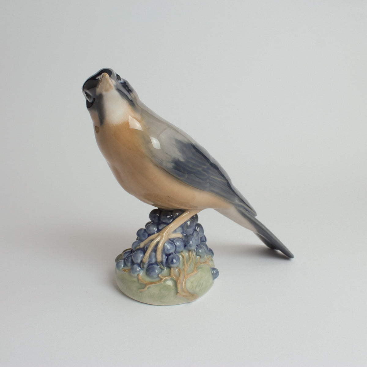 Statuina in "Tordo Sassello" Cod 1235 Royal Copenhagen porcellana autentica, 15 cm