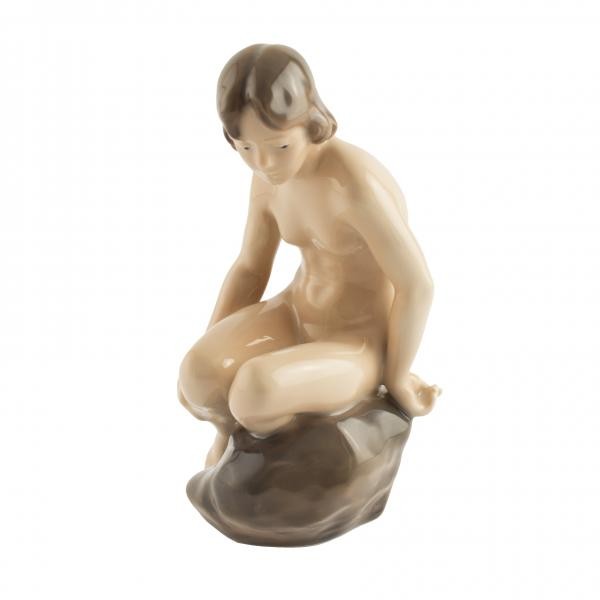 Royal Copenhagen Statuina "La Sirenetta" Cod 4027 (Seconda Scelta) porcellana dipinta a mano, 15 cm