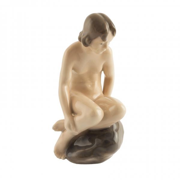 Royal Copenhagen Statuina "La Sirenetta" Cod 4027 (Seconda Scelta) decorazione porcellana da collezione, 15 cm