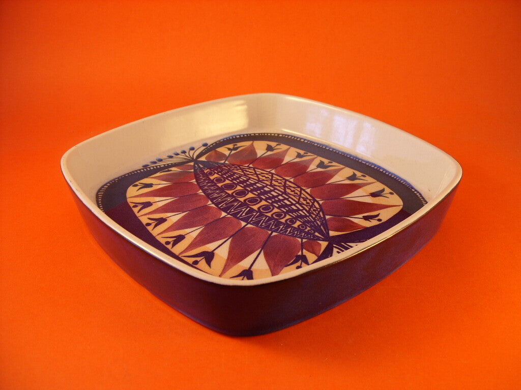 Svuotatasche Fajance con farfalla Royal Copenhagen, ceramica danese da collezione