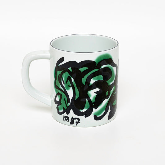 Royal Copenhagen Tazza Annuale grande 1987 in ceramica danese, 12 cm 700 ml