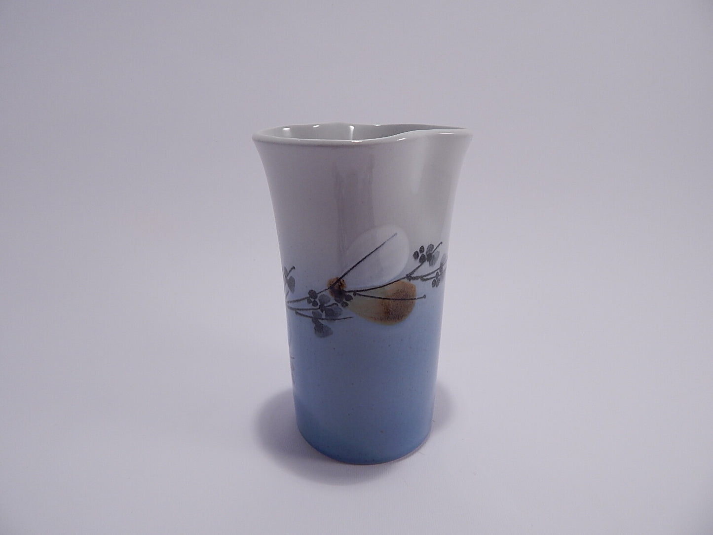 Royal Copenhagen porcellana Vaso Fajance cod 3121 d'antiquariato, cm 18,5