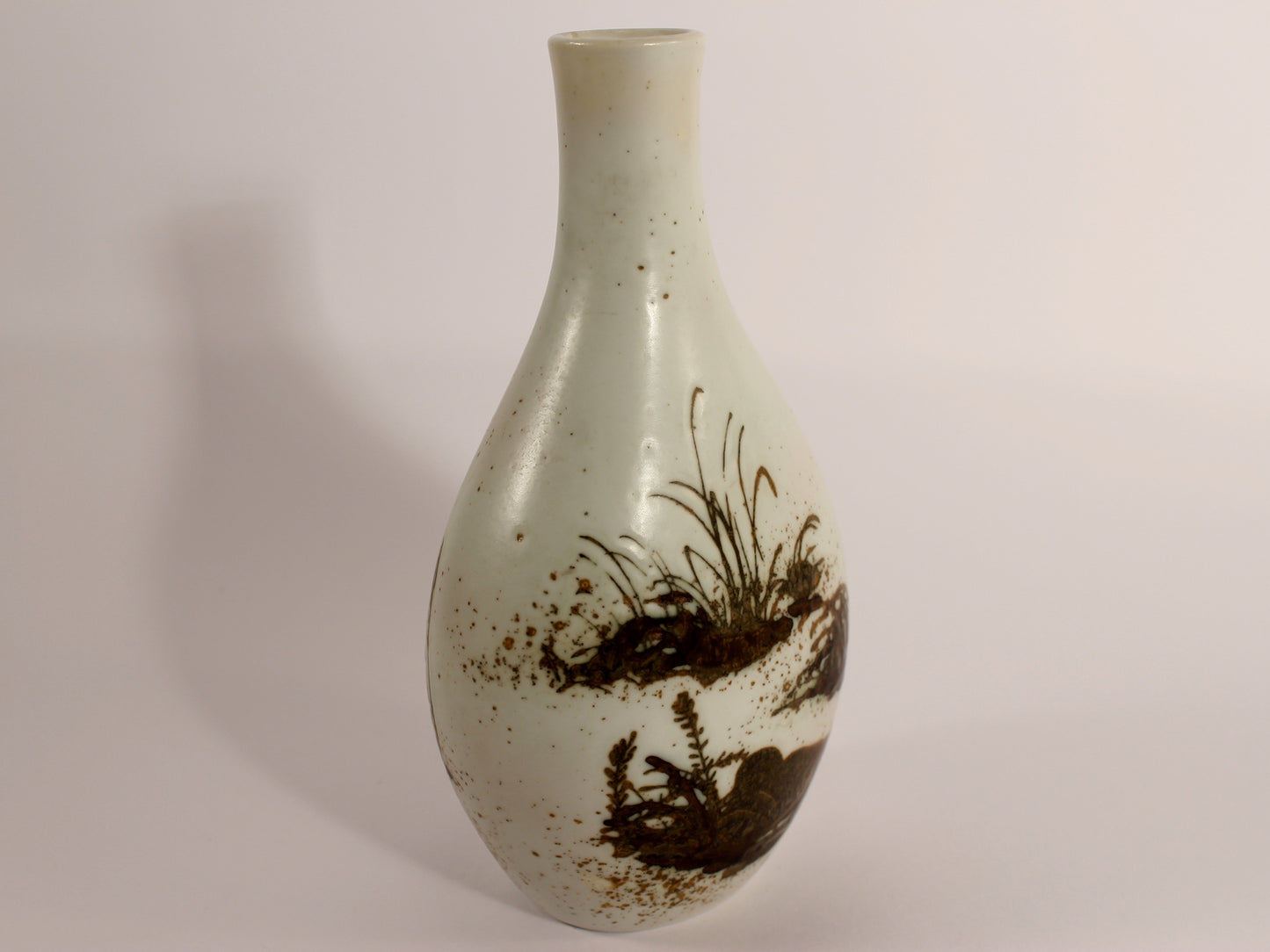 Vaso Fajance "Diana Vase" Nils Thorsson Royal Copenhagen porcellana autentica, cm 19