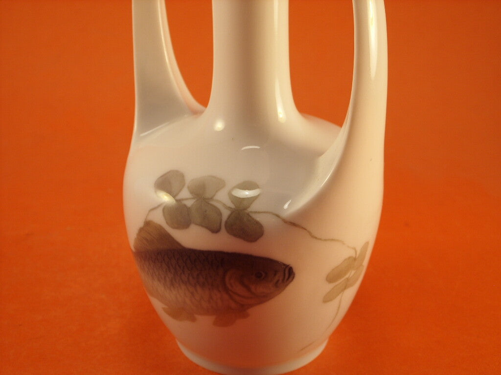Royal Copenhagen Vaso in "Art Nouveau" cod 193/60A decorazione porcellana da collezione, cm 18