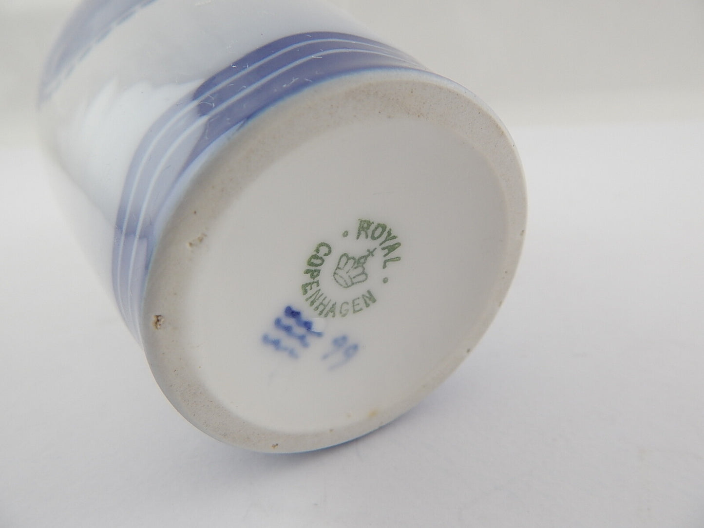 Royal Copenhagen porcellana Vaso in "Art Nouveau" primi '900 d'antiquariato, cm 14