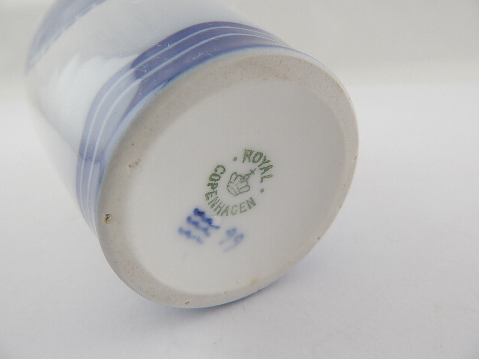 Royal Copenhagen porcellana Vaso in "Art Nouveau" primi '900 d'antiquariato, cm 14
