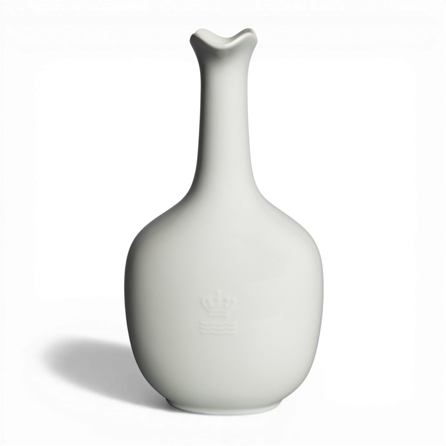 Vaso in Bianca "Blanc de Chine" cod 4494 porcellana pezzo da collezione, cm 24