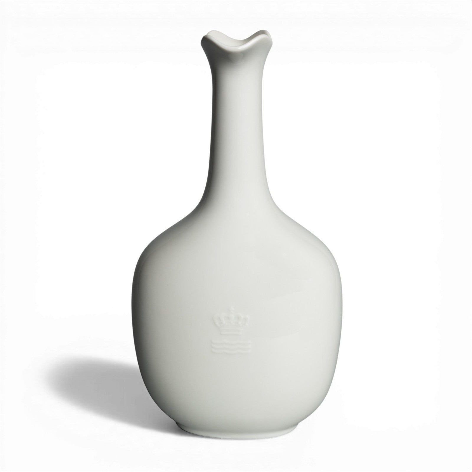 Vaso in Bianca "Blanc de Chine" cod 4494 porcellana pezzo da collezione, cm 24