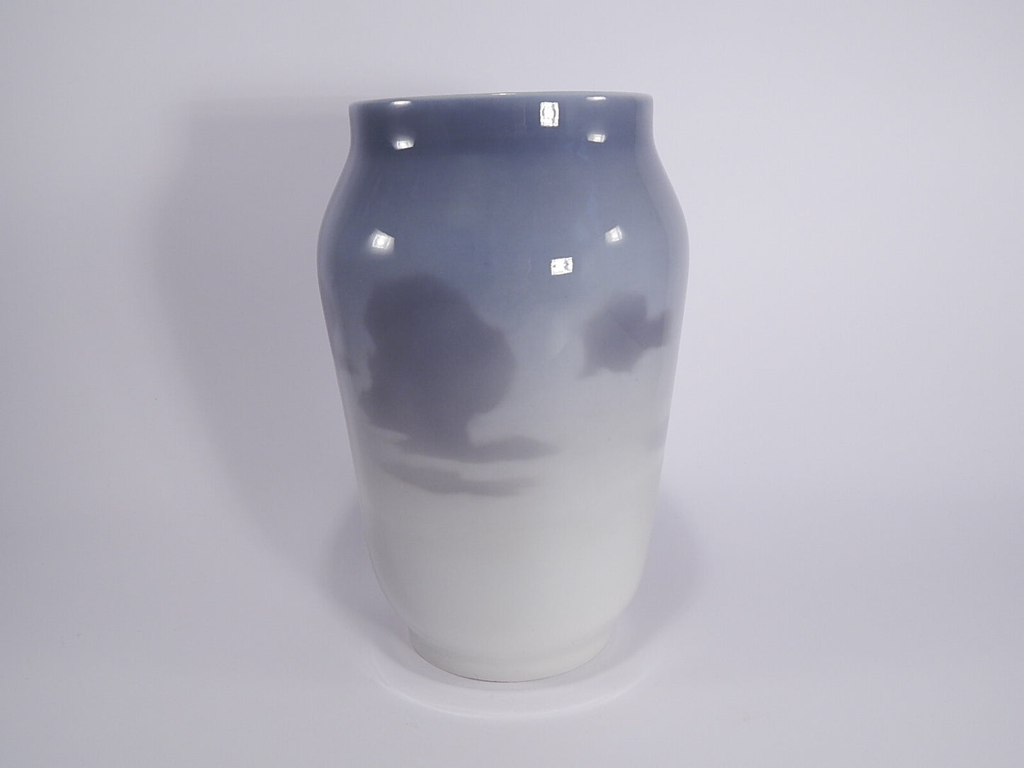 Vaso in "Cigni in Volo" cod 1955/1217 porcellana pezzo da collezione, cm 26 #1