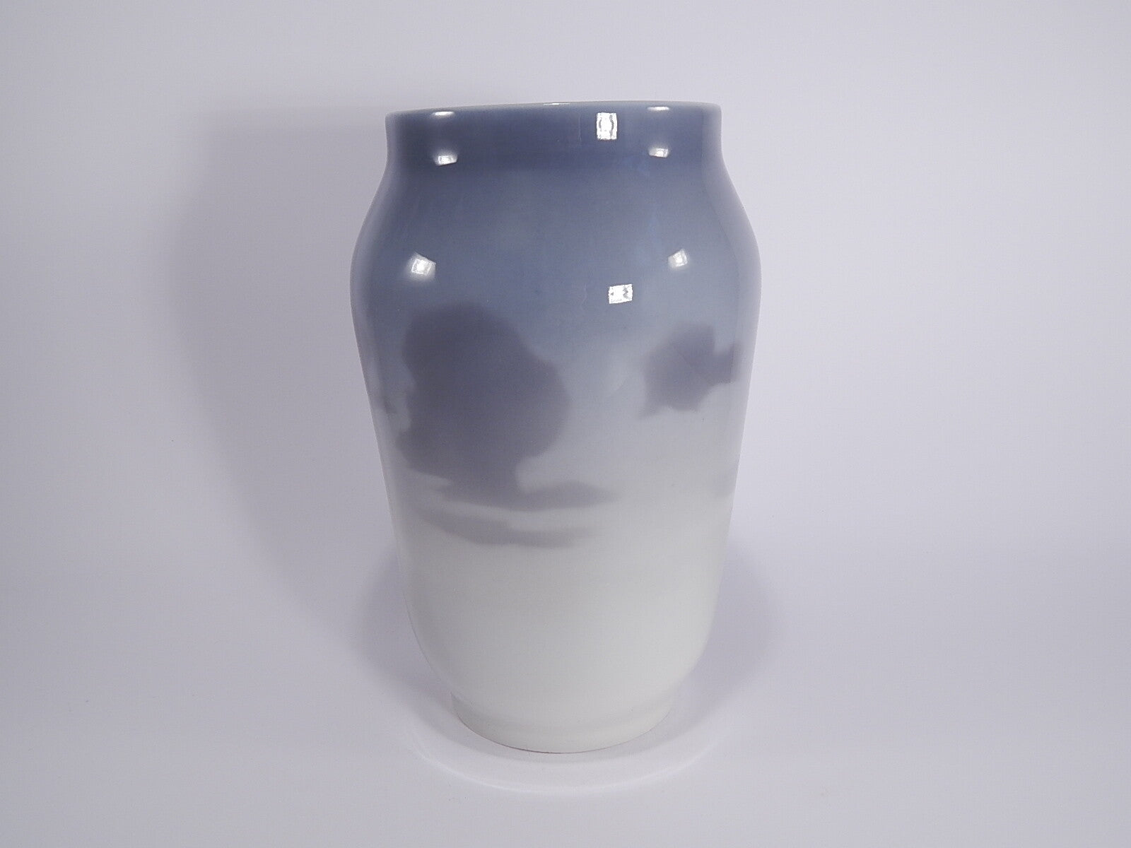 Vaso in "Cigni in Volo" cod 1955/1217 porcellana pezzo da collezione, cm 26 #1