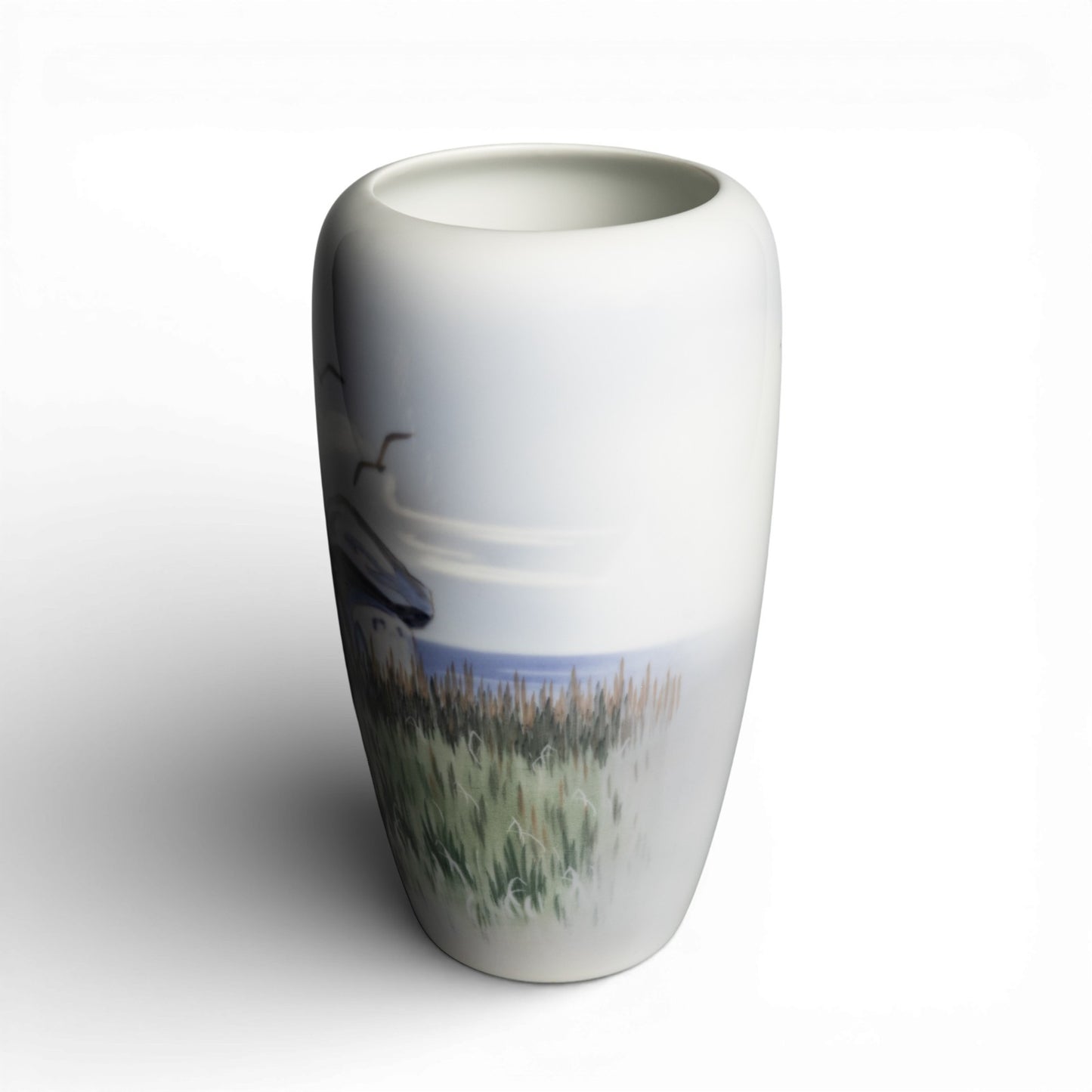 Vaso in "Dolmen" cod 2694-1049 Royal Copenhagen porcellana autentica, cm 24