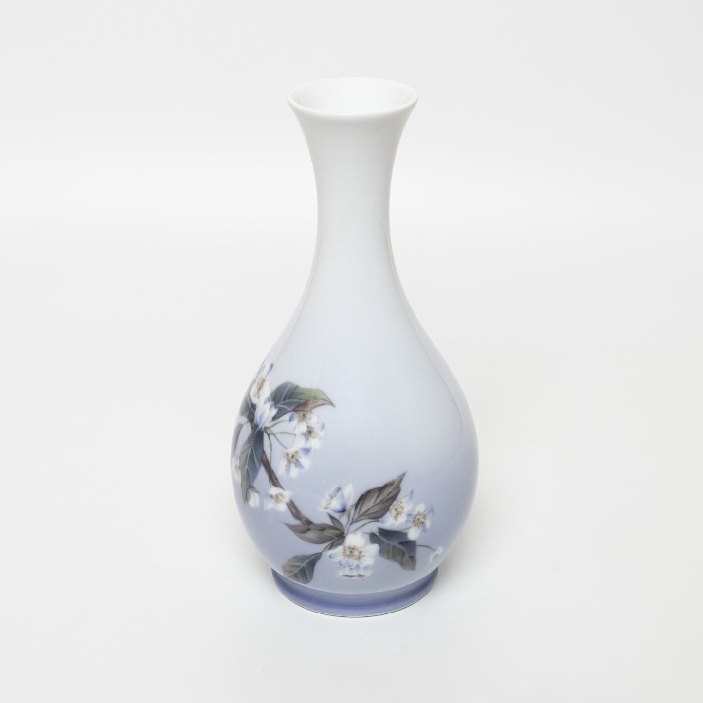 Vaso in "Fiori di Melo" cod 863/51 Royal Copenhagen porcellana autentica, cm 22