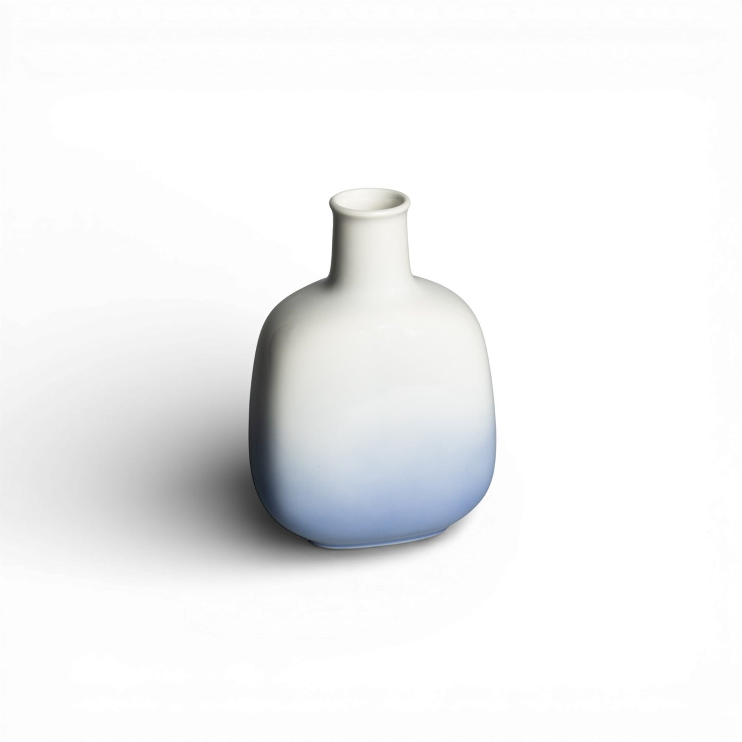 Vaso in "Passero su Ramo" cod 5103 porcellana pezzo da collezione, cm 15