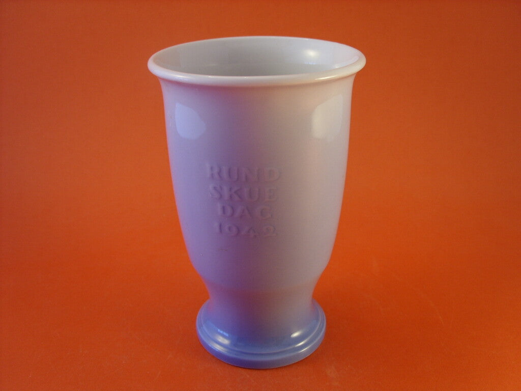Vaso in "Rund Skue Dag" Royal Copenhagen porcellana autentica, cm 15