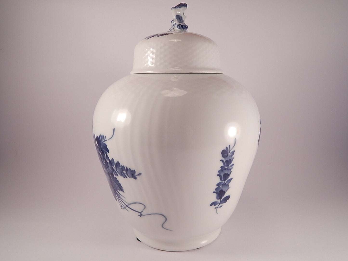 Royal Copenhagen porcellana Vaso Urna "Blue Flower" in cod 10/1791 d'antiquariato, cm 30