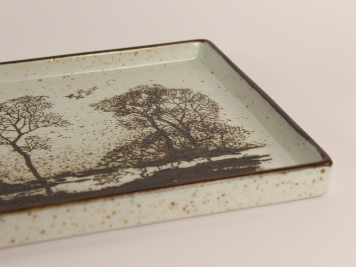 Vassoio Diana Tray Royal Copenhagen Fajance in ceramica, 29,5x22cm