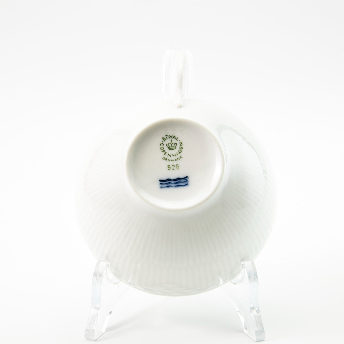 Royal Copenhagen Tazza da Tè White Fluted Half Lace, porcellana danese - dettaglio 4