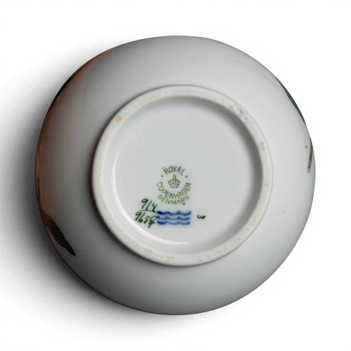 Royal Copenhagen zuccheriera Java porcellana, servizio da tè e caffè dipinto a mano