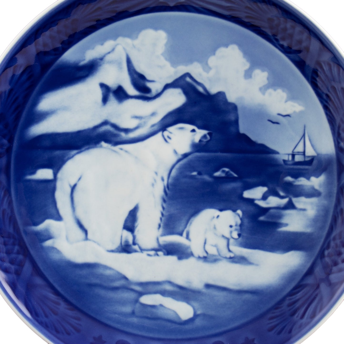 ROYAL COPENHAGEN PIATTO DI NATALE 2010 ORIGINALE PORCELLANA PRIMA SCELTA