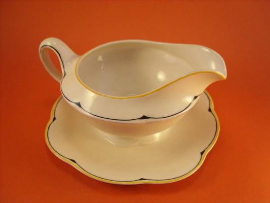 WOODS IVORY WARE ENGLAND SALSIERA ART DECO'