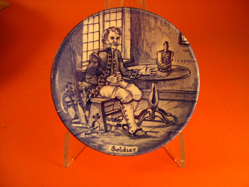 Piatto da Collezione Soldier Wedgwood in porcellana
