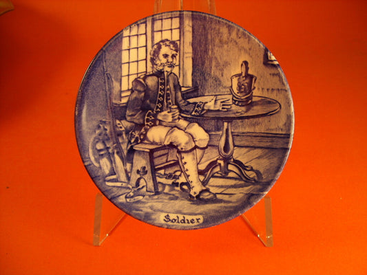 Piatto da Collezione Soldier Wedgwood in porcellana