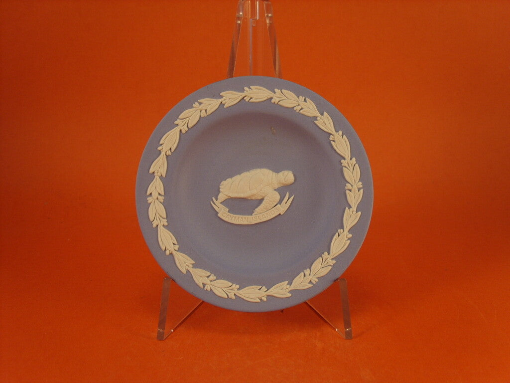 Piatto Jasper Azzurro Isole Cayman Wedgwood in gres