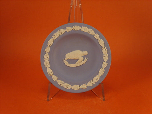 Piatto Jasper Azzurro Isole Cayman Wedgwood in gres