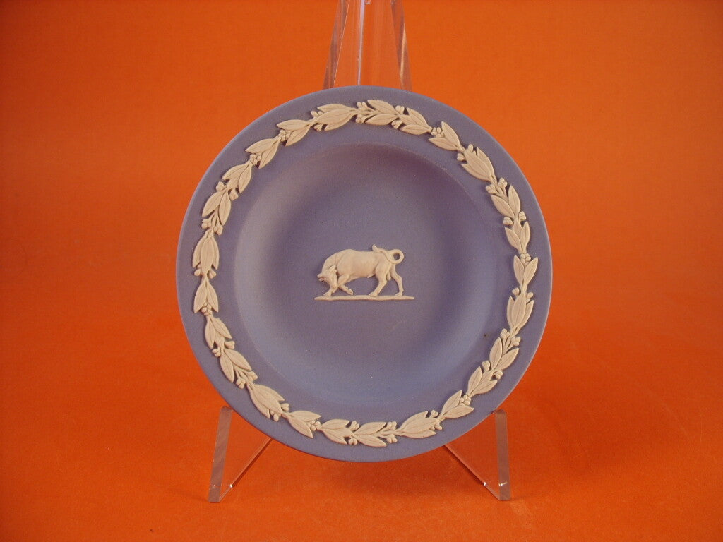 Piatto Jasper Azzurro Mitologia Greca Wedgwood in gres